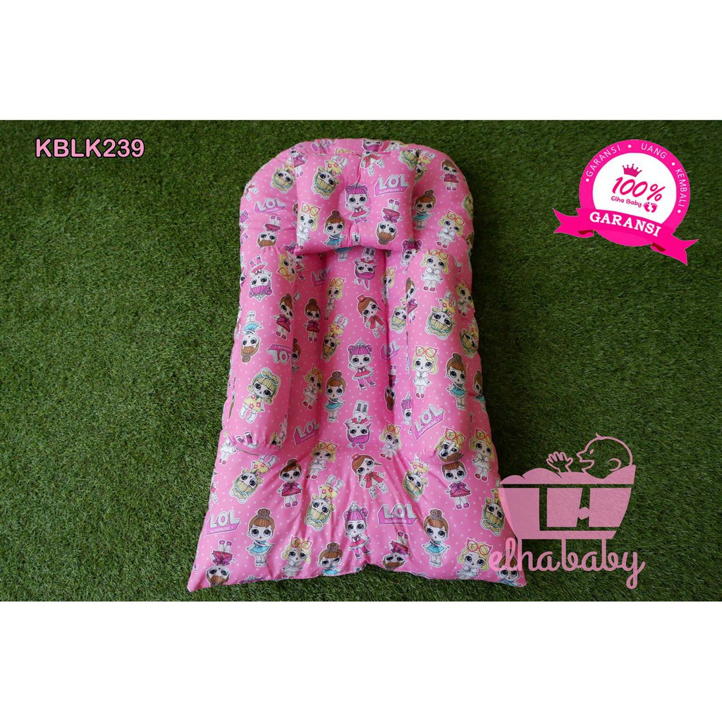 Kasur Tempat Tidur Baby Baru Lahir Set Kelambu Murah |Paket Perlengkapan Peralatan Bayi Karakter Box
