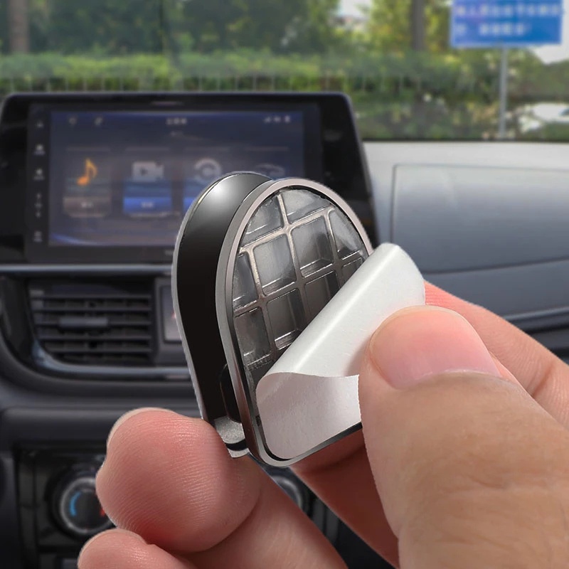 Kait Holder Penyimpanan Kunci / Kabel USB / Earphone Multifungsi Dengan Perekat Untuk Mobil
