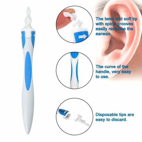 Find Back Ear Cleaner Swab Alat Pembersih Korek Kuping Kotoran Telinga