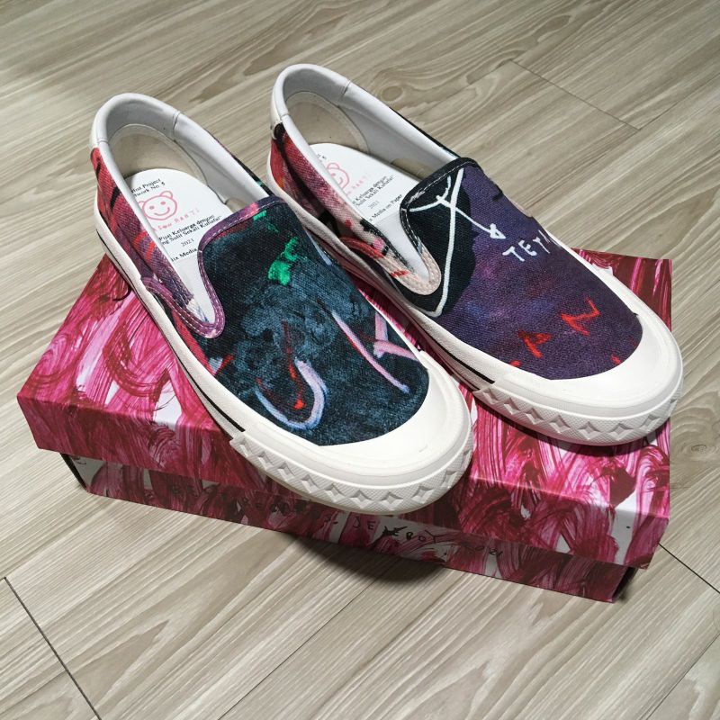Sepatu Compass Slip on X Jason Ranti Size 40 artwork 5