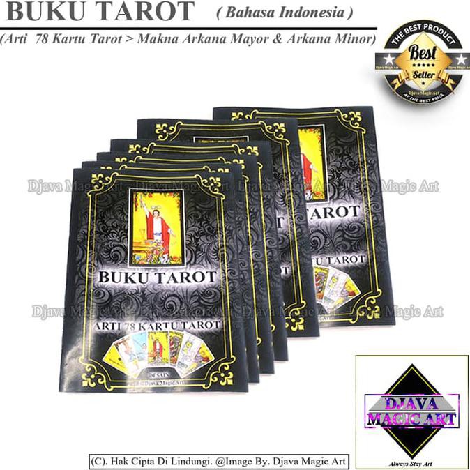 BUKU TAROT - Arti 78 KARTU / CARD Tarot-New Cover - Bhsa Indonesia
