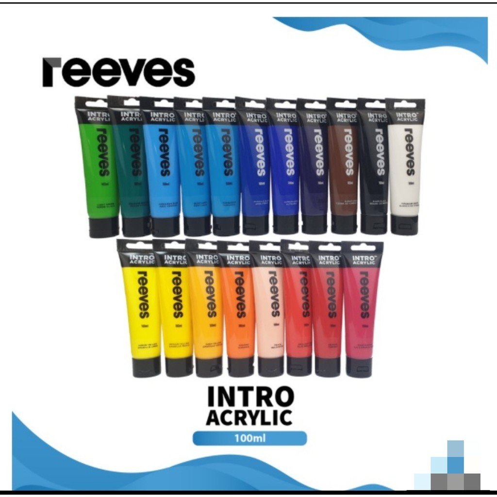 

car acrylic intro reeves 100 ml satuan