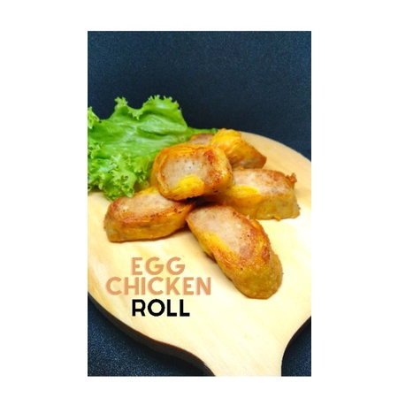 

Egg chicken Roll isi 200gr Potong Frozen Praktis