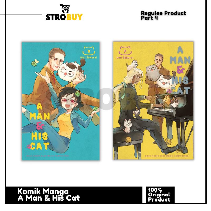 Komik A man and His Cat Lengkap