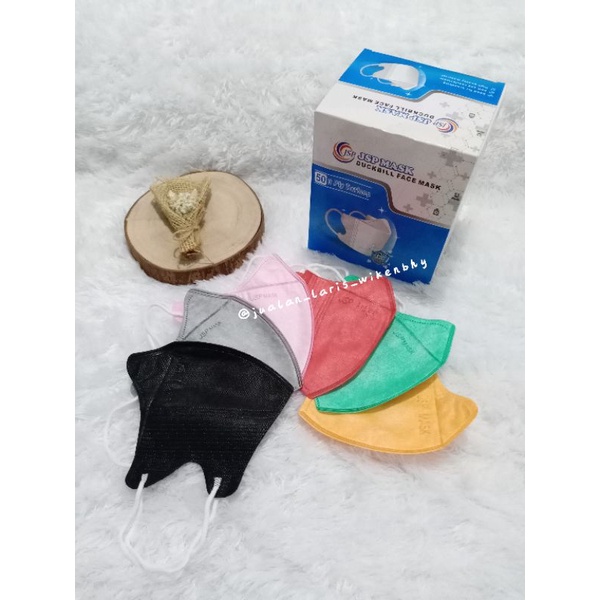 Masker Duckbill JSP Mix Warna isi 50pcs/box
