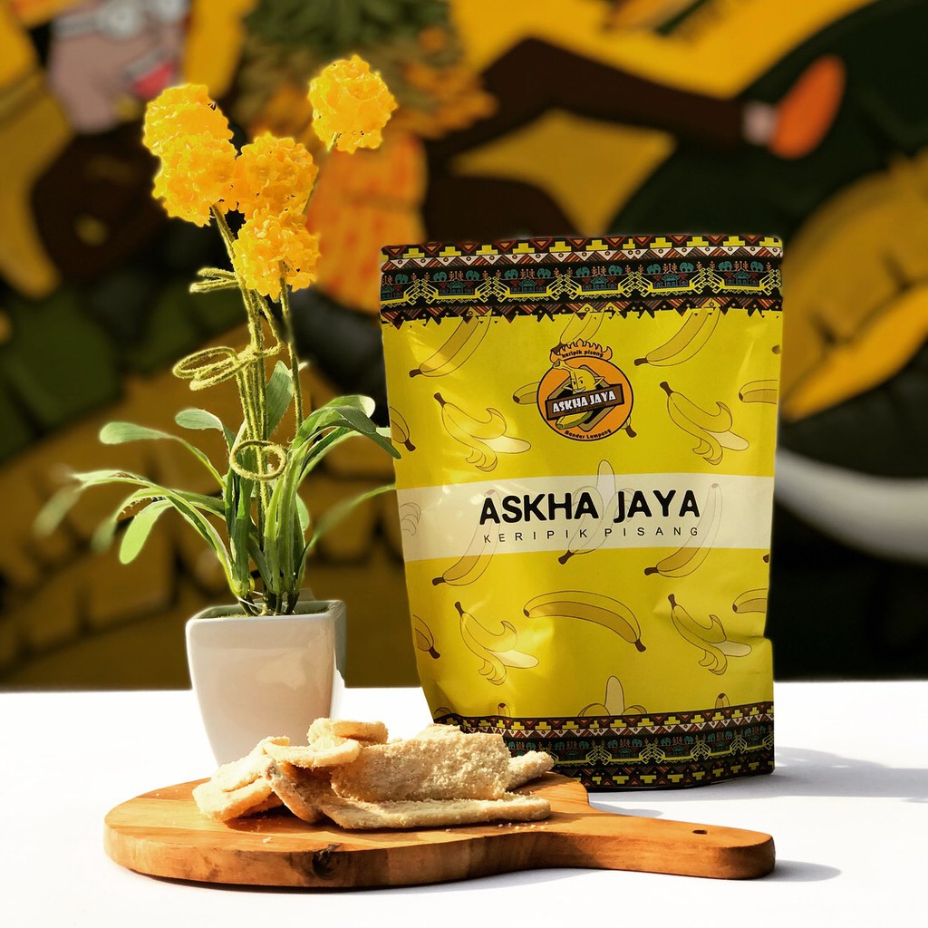 Keripik Pisang Askha Jaya Rasa Kemasan Baru