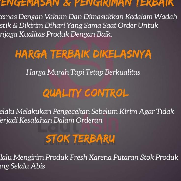 

Pasti Untung--Ikan Asin Peda Putih 1kg Kualitas Super