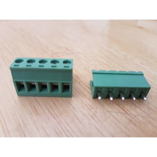 2EDG 5.08 mm 5P lurus Green Terminal 5 pin p Block Connector screw 5.08mm 5pin blok