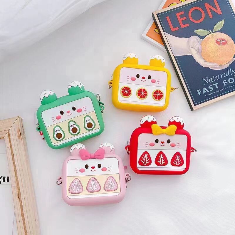 Tas Anak Perempuan Lucu / Dompet Koin Mini / Tas Selempang Unik / Tas Anak Karakter Lucu / Tas Anak Unicorn / Tas Selempang Anak Perempuan / Jelly Bag Anak Mini