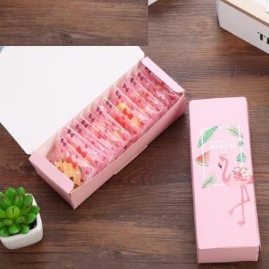

Box Flaminggo Pink Pastel Cute / Kemasan Kue