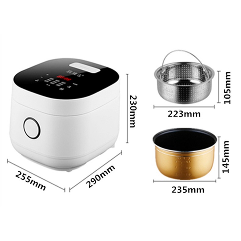 Rice cooker low sugar 5L (warna putih)