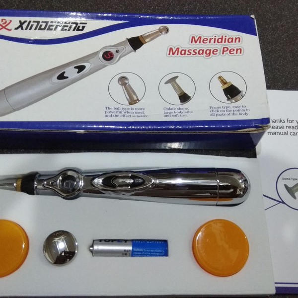 (ORIGINAL)Alat Akupuntur Meridian Massage Pen Terbaru Alat Pijat