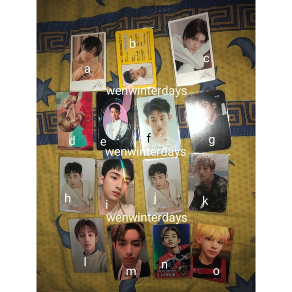 WINWIN PHOTOCARD NCT WAYV WAY V STRANGER KICK BACK TIN CASE EXCLUSIVE GLOBAL ID AC CARD POLAROID POL