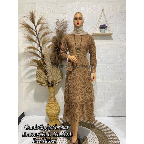 BAJU KEBAYA~KEBAYA MODERN~KEBAYA KONDANGAN~KEBAYA WISUDA~GAMIS BROKAT TINGKAT