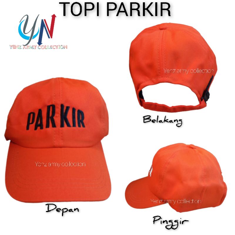 Topi parkir topi juru parkir