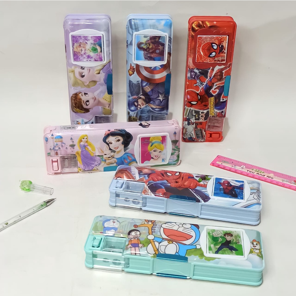 

FBI Kotak Pensil Magnet Kalkulator/Tempat Pensil/Pencil Case