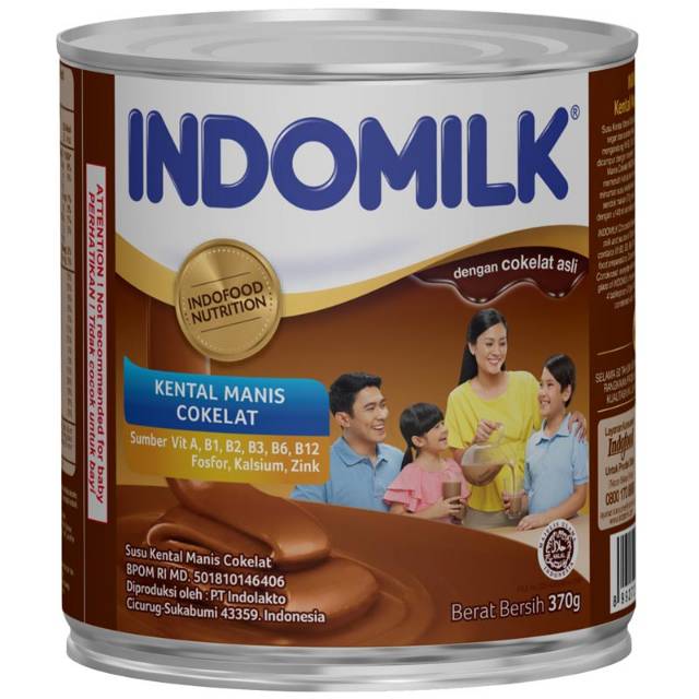 

Susu Indomilk Kental Manis Chocolate 370G -Bloralapak