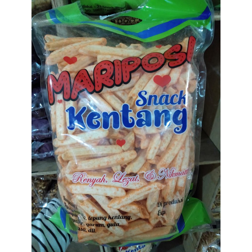 

Camilan Kentang Balado Kiloan Mariposa