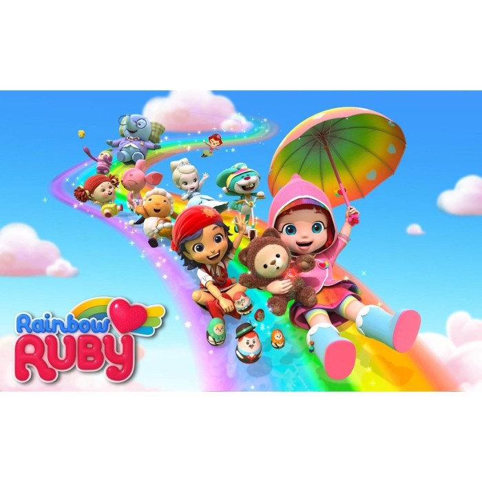 Terlaris DVD Film Anak RAINBOW RUBY Bhsa INDONESIA & ENGLISH - DVD 2 - ENG Murah