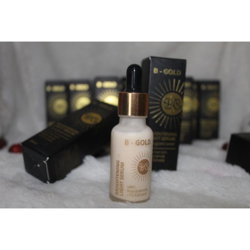 b-gold brightening light serum BPOM murah