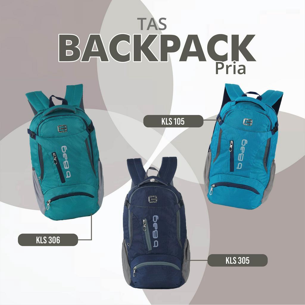 Tas Ransel Pria Terbaru Keren Unique Anti Air Raincover Original Saingan Eiger Semi-Carier BBAG Loui