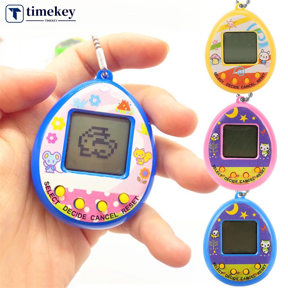 Timekey B6P7 Mainan Tamagotchi Hewan Peliharaan Virtual Elektronik 168 In 1 Genggam Tangan