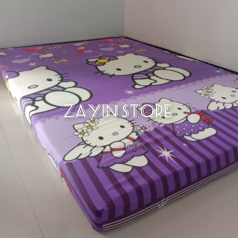 Kasur Busa/kasur lantai super awet, Muat 2 orang ukuran 180x120x10 motif random