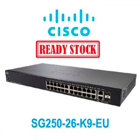 Cisco SG250-26-K9-EU Cisco SG250-26 26-port Gigabit Switch