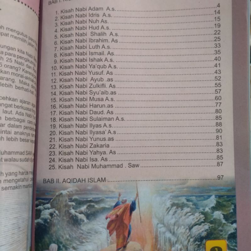 Buku cerita rakyat bergambar,. kisah nyata 25 nabi & rasul bergambar full colour.-2