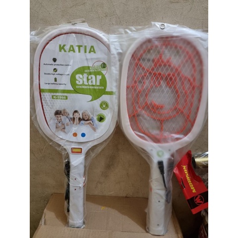 RAKET NYAMUK KATIA (MONKEY K-1986) // PEMBASMI NYAMUK // RAKET LISTRIK TERMURAH ASLI