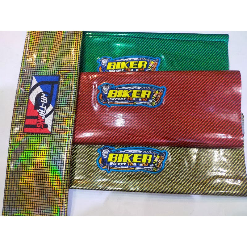 COVER JOK KARBON BIKER 48:x 100 cm GOLD BLUE RED GREEN PNP BEAT MIO BEBEK