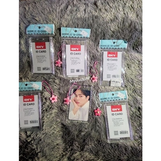 Acrylic ID Card Toploader KEJEA UHOO  [ACRYLIC PHOTOCARD HOLDER KPOP]
