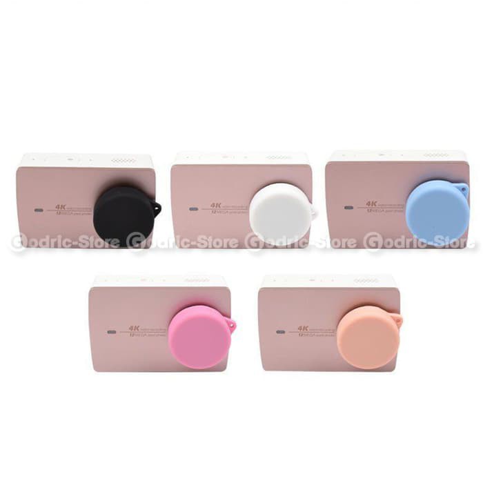 Godric Silicone Case   Lens Cap for Xiaomi Yi 4K   4K PLUS   DISCOVERY