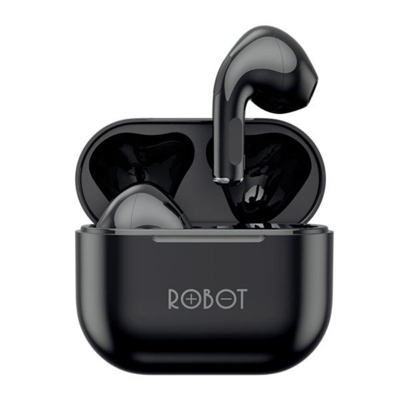 ROBOT TWS Bluetooth Headset Airbuds T50 Black