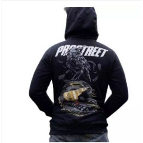 Jaket hoodie prostreet Speed hunter helm