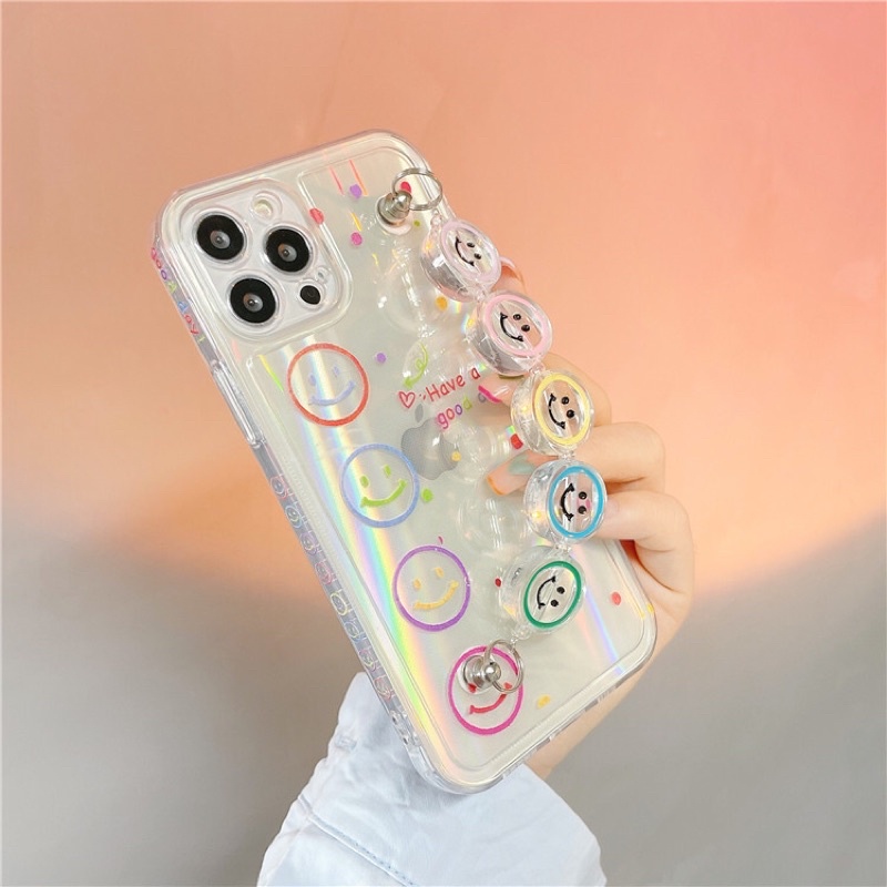 Transparan Smiley Softcase Polos Bening iphone 7/8+ XS XS Max XR 11 Pro Max 12 Pro Max