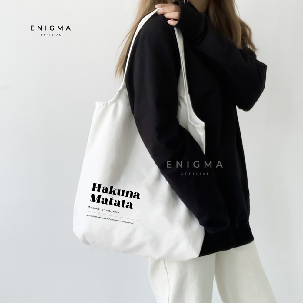 TERBARU TOTEBAG KANVAS NCIT KPOP PREMIUM ENIGMA TAS WANITA TOTE BAG WANITA TOTEBAG AESTHETIC