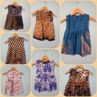  COD BAYAR DI  TEMPAT DRES BATIK  ANAK  BAJU  BATIK  ANAK  