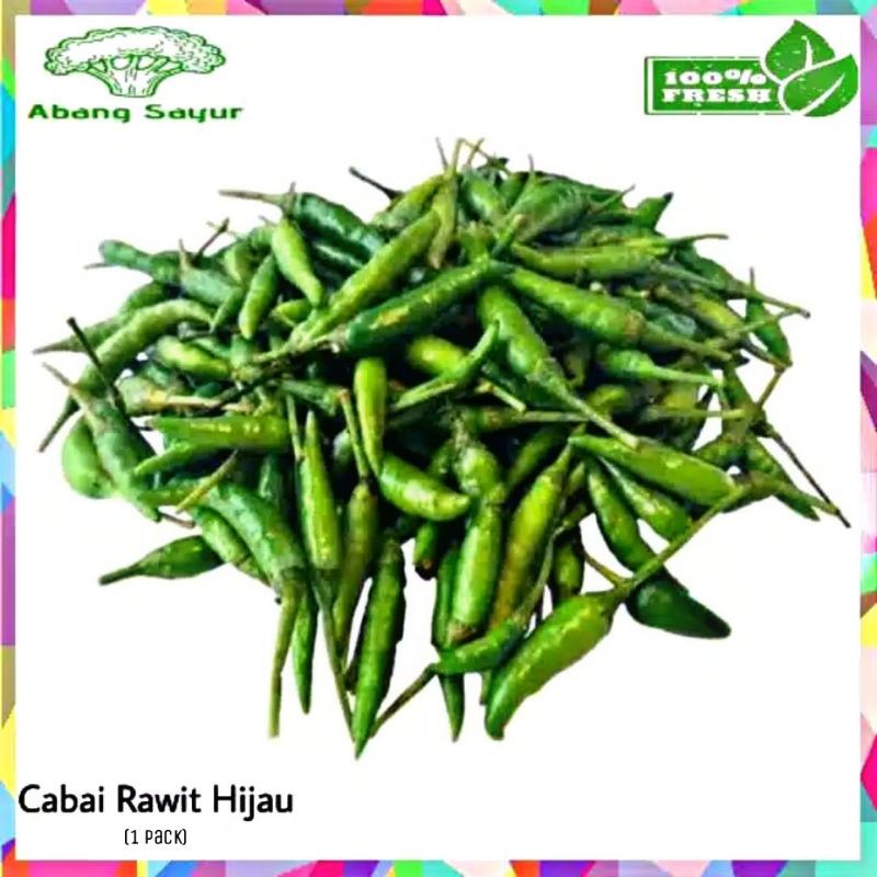 

Cabe Rawit Hijau 100gr