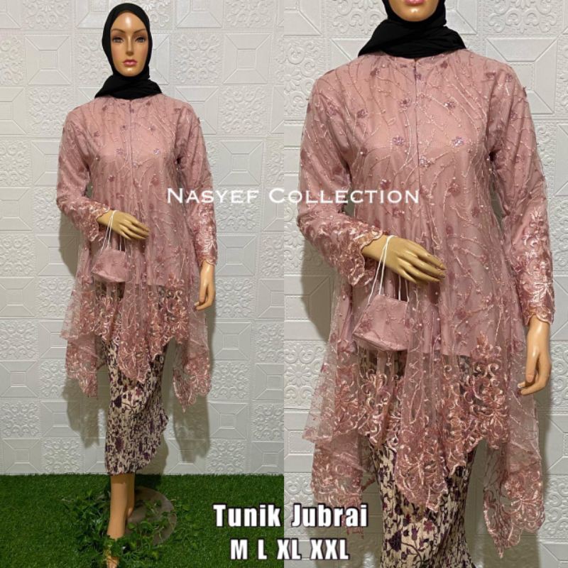 kebaya modern - tunik busui - tunik jubrai - tunik Azalea - kebaya kekinian - kebaya terlaris