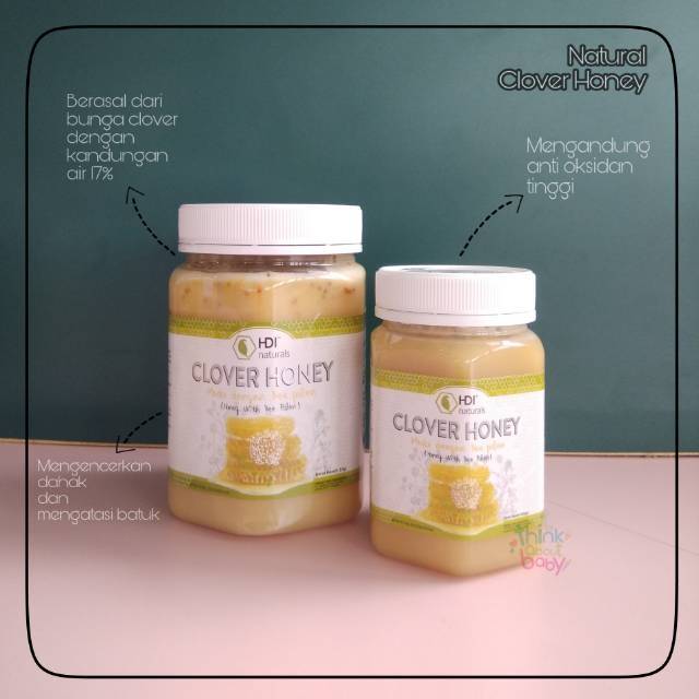Madu HDI Clover Honey 1kg 1000gram | Shopee Indonesia