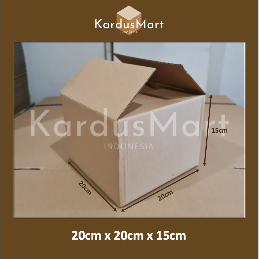 

Kardus - Karton - Box uk 20x20x15 cm
