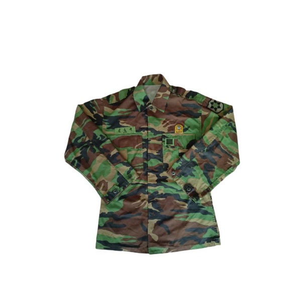 JACKET BDU WOODLAND KOREAN ARMY