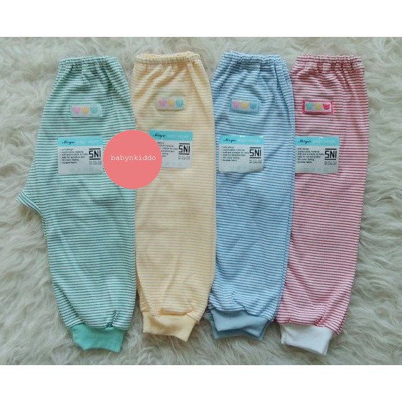 MIYO MURAH CELANA PANJANG PAMPERS ANAK SML POLOS MOTIF GARIS ( CPRESPR / MCPRESW ) BAYI BALITA ANAK