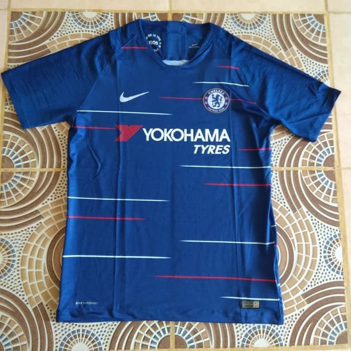 Termurah Pi Player Issue Vapor Knit Jersey Baju Obral Chelsea Home 18/19 Grade |