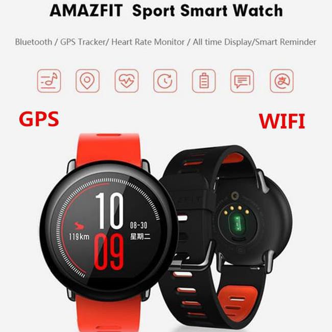Ar24 Amazfit Pace Smartwatch International/Global Version Model A1612 Dhb2