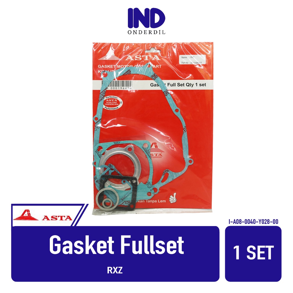 Gasket Perpak-Fullset-Topset Paking-Packing Full-Top-Set RXZ-RX Z Merk Asta