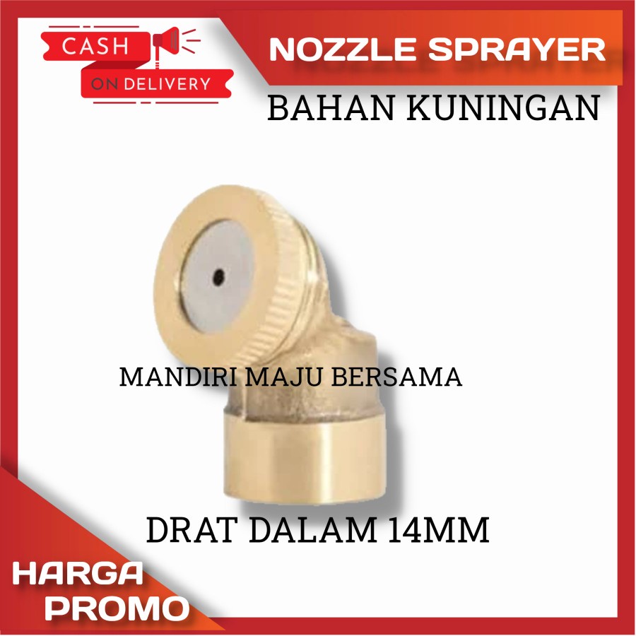 NOZZLE BENGKOK KEPALA 1 MATA LUBANG SPRAYER ELEKTRIK ALAT SIRAM