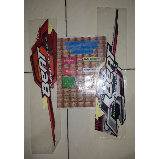 striping beat karbu 2008 striping honda beat karbu 2008 full body