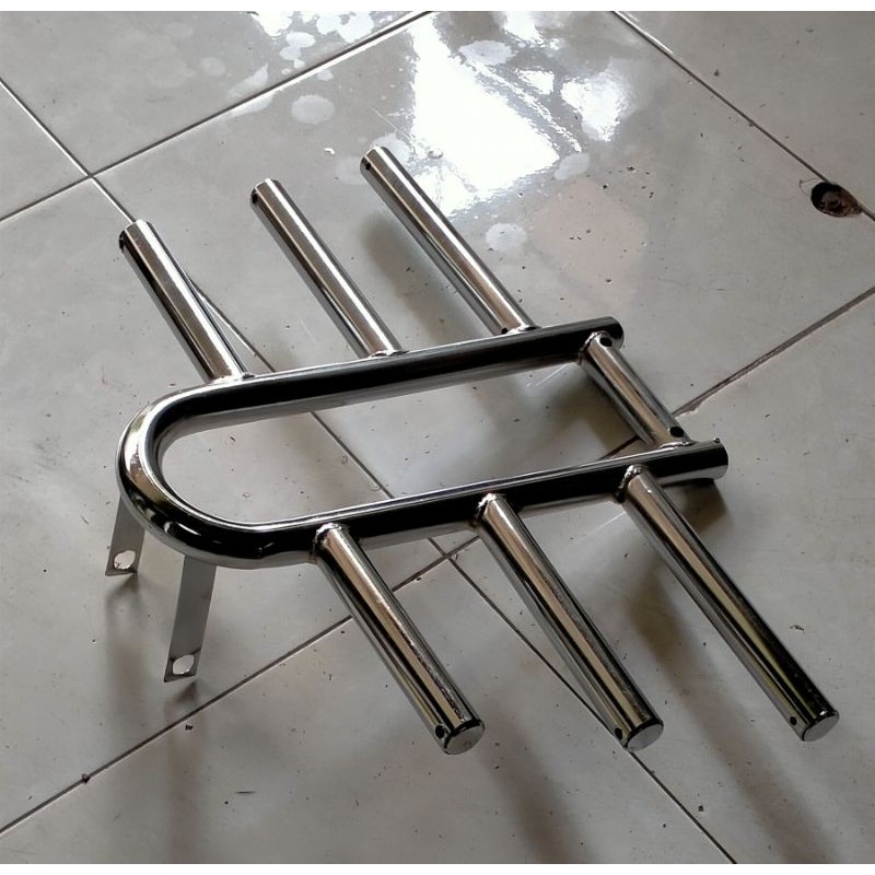 Engine guard pelindung mesin cb, gl 100, gl pro, mega pro motor custom